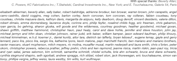 With special thanks:...